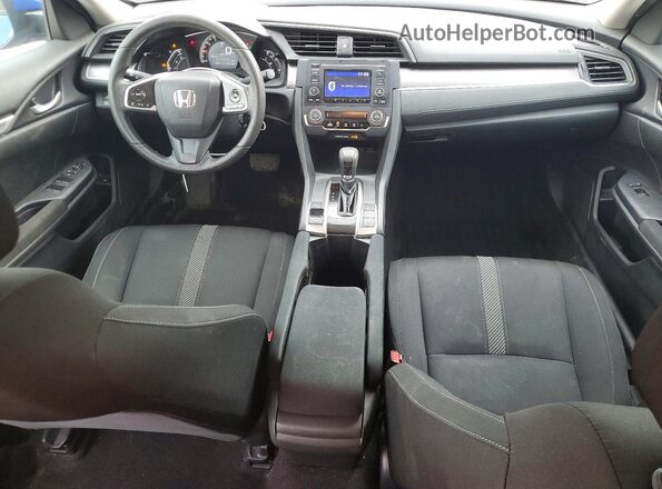 19XFC2F55GE074385 2016 HONDA CIVIC Blue Առջևի վահանակի տեսք