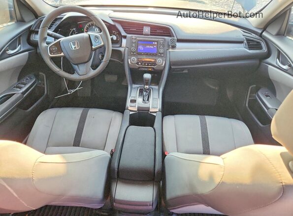 19XFC2F55GE089582 2016 HONDA CIVIC Gray Vista del salpicadero
