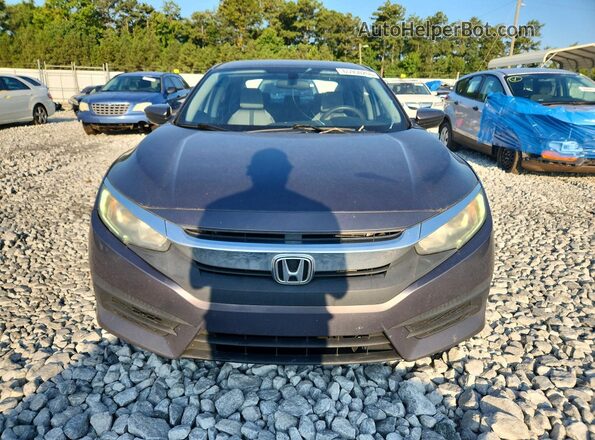 19XFC2F55GE089582 2016 HONDA CIVIC Gray Vista frontal