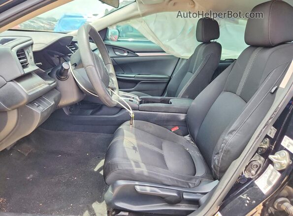 19XFC2F55GE096466 2016 HONDA CIVIC Black Вид салону спереду