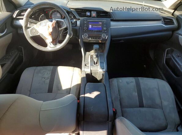 19XFC2F55GE219893 2016 HONDA CIVIC Charcoal წინა პანელის ხედი