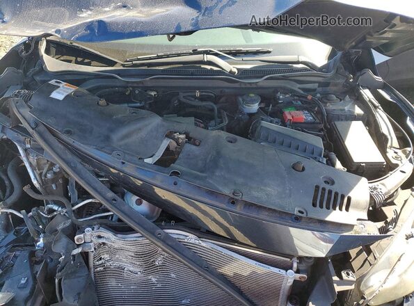 19XFC2F55GE219893 2016 HONDA CIVIC Charcoal უკანა სალონის ხედი