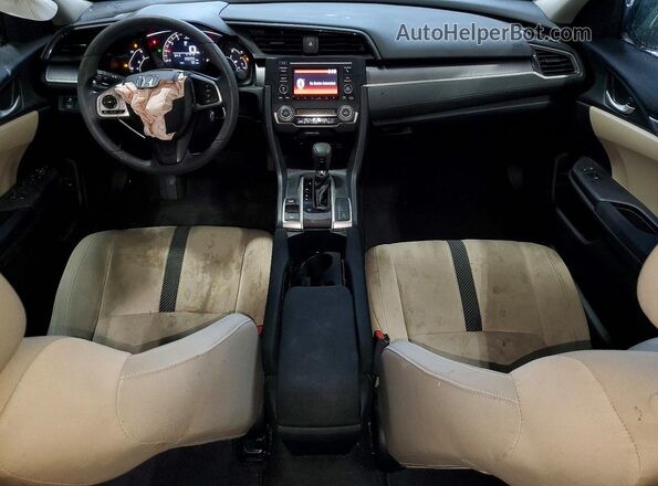 19XFC2F55GE239478 2016 HONDA CIVIC Белый Вид панели приборов