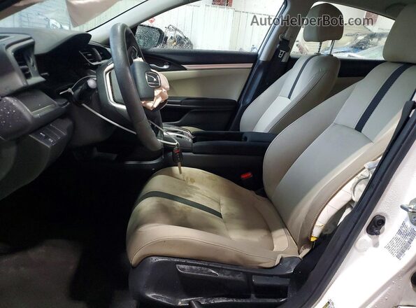 19XFC2F55GE239478 2016 HONDA CIVIC Белый Вид салона спереди