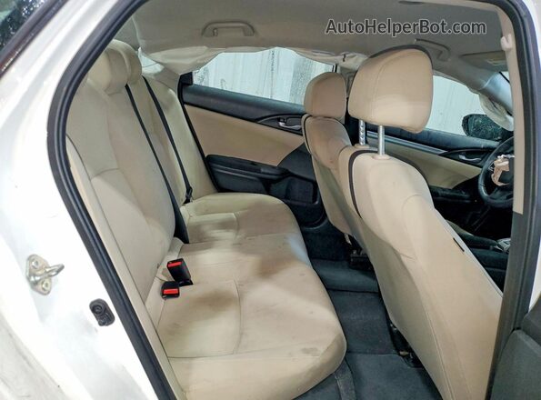 19XFC2F55GE239478 2016 HONDA CIVIC Белый Вид задних сидений