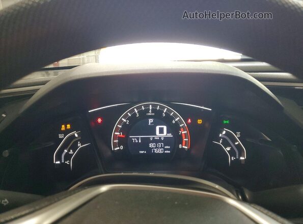 19XFC2F55GE244728 2016 HONDA CIVIC Gray Սարքավորումների վահանակի տեսք