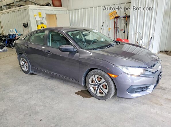 19XFC2F55GE244728 2016 HONDA CIVIC Gray Առջևի աջ