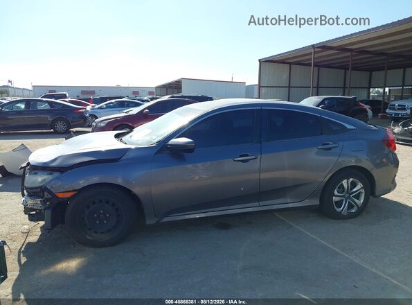 19XFC2F55HE049097 2017 HONDA CIVIC Gray Панорамний вид салону 360°