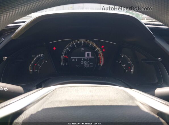 19XFC2F55HE223153 2017 HONDA CIVIC Silver Vista de los asientos traseros