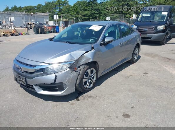 19XFC2F55HE223153 2017 HONDA CIVIC Silver Vista frontal