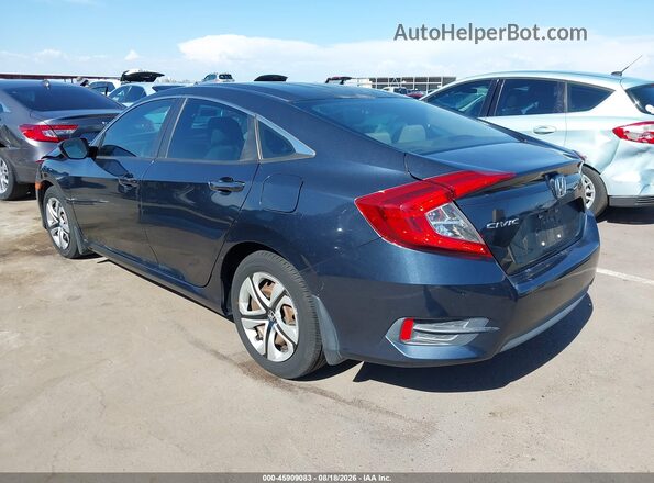 19XFC2F55JE019278 2018 HONDA CIVIC Dark Blue Rear left