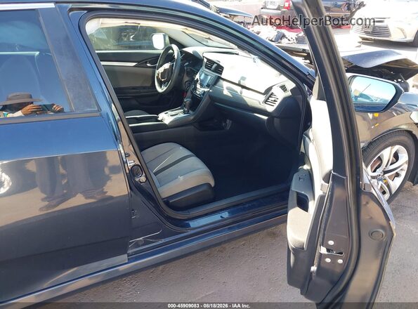 19XFC2F55JE019278 2018 HONDA CIVIC Dark Blue Front interior view