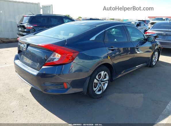 19XFC2F55JE019278 2018 HONDA CIVIC Dark Blue Rear right