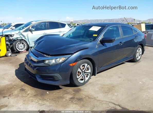 19XFC2F55JE019278 2018 HONDA CIVIC Dark Blue Front left