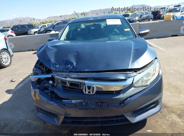 19XFC2F55JE019278 2018 HONDA CIVIC Dark Blue Rear interior view
