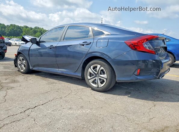 19XFC2F55JE033715 2018 HONDA CIVIC Серый Задняя левая четверть