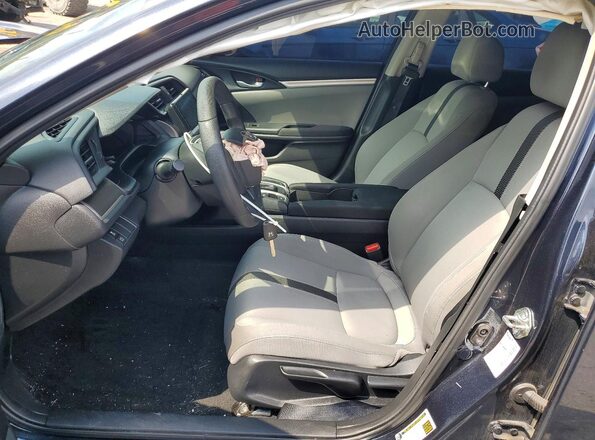 19XFC2F55JE033715 2018 HONDA CIVIC Серый Вид салона спереди