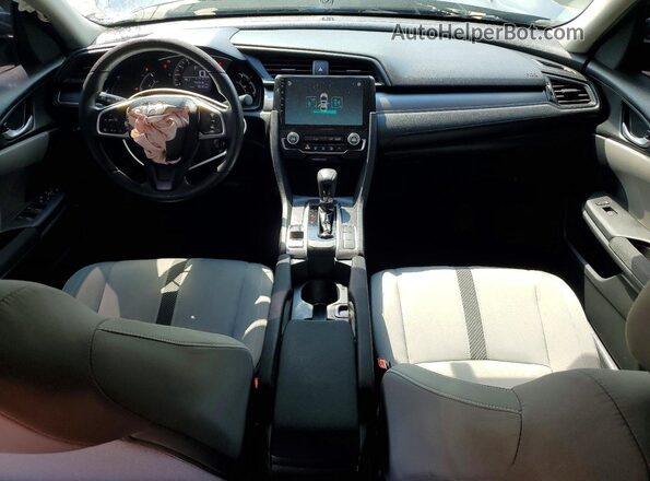 19XFC2F55JE033715 2018 HONDA CIVIC Серый Вид панели приборов