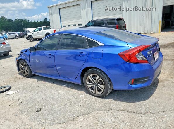 19XFC2F56GE007827 2016 HONDA CIVIC Blue Rear left