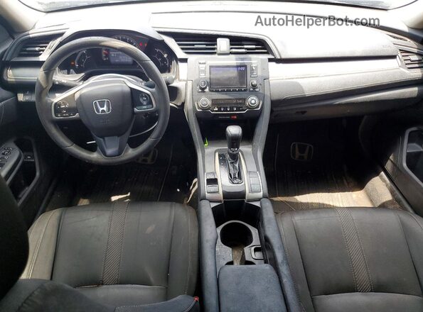 19XFC2F56GE007827 2016 HONDA CIVIC Blue Dashboard view