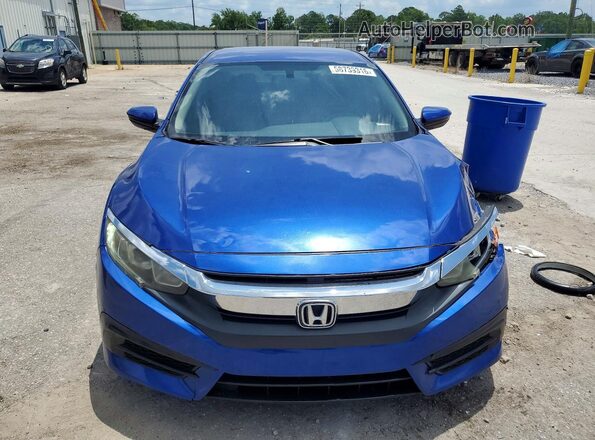 19XFC2F56GE007827 2016 HONDA CIVIC Blue Front view