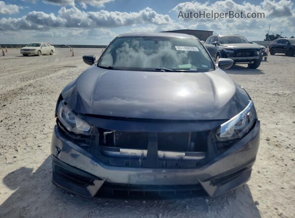 19XFC2F56GE028094 2016 HONDA CIVIC Gray Դիմացի տեսք