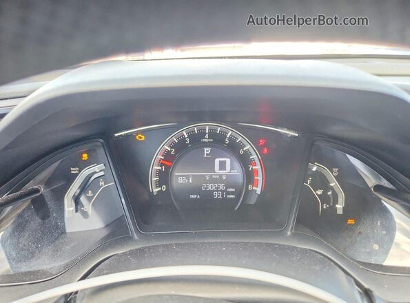 19XFC2F56GE028094 2016 HONDA CIVIC Gray Սարքավորումների վահանակի տեսք