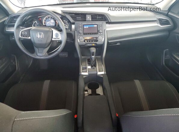 19XFC2F56GE032923 2016 HONDA CIVIC Gray Widok deski rozdzielczej