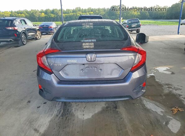 19XFC2F56GE032923 2016 HONDA CIVIC Gray Widok z tyłu
