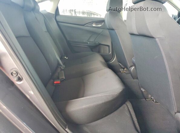 19XFC2F56GE032923 2016 HONDA CIVIC Gray Widok tylnych siedzeń