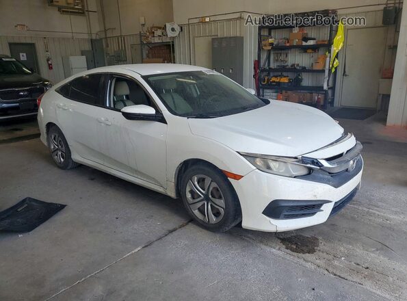 19XFC2F56GE035353 2016 HONDA CIVIC White Delantero derecho