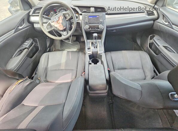 19XFC2F56GE054713 2016 HONDA CIVIC Серебряный Вид панели приборов