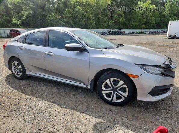 19XFC2F56GE054713 2016 HONDA CIVIC Серебряный Передняя правая четверть
