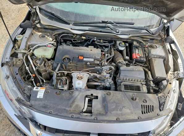 19XFC2F56GE054713 2016 HONDA CIVIC Серебряный Вид задней части салона
