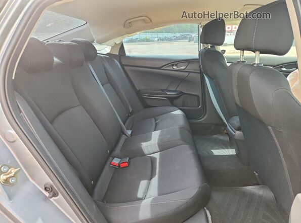 19XFC2F56GE054713 2016 HONDA CIVIC Серебряный Вид задних сидений