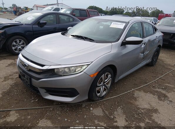 19XFC2F56GE068935 2016 HONDA CIVIC Silver Front left