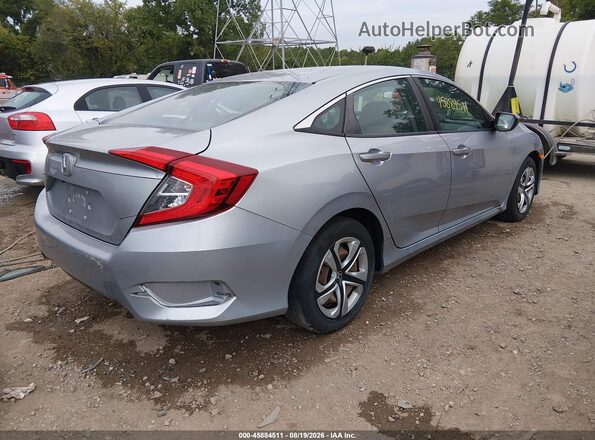 19XFC2F56GE068935 2016 HONDA CIVIC Silver Rear right