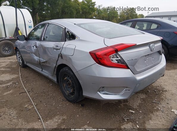 19XFC2F56GE068935 2016 HONDA CIVIC Silver Rear left