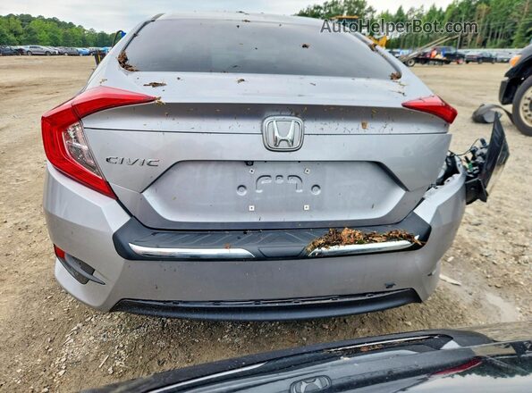 19XFC2F56GE077750 2016 HONDA CIVIC Silver Вид ззаду
