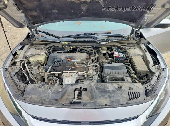 19XFC2F56GE077750 2016 HONDA CIVIC Silver Вид задньої частини салону
