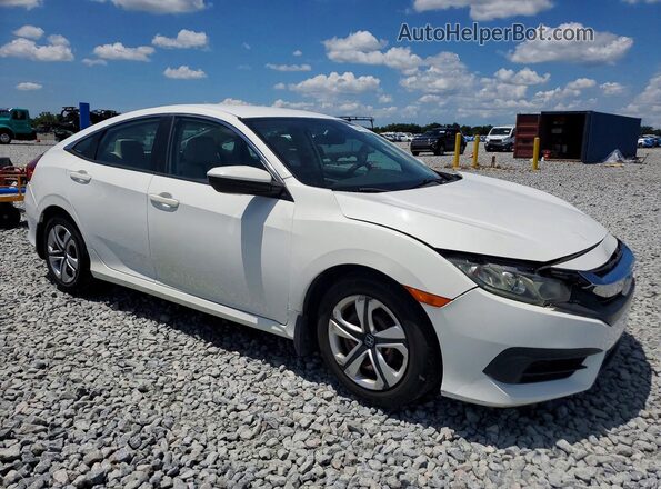 19XFC2F56GE094371 2016 HONDA CIVIC Белый Передняя правая четверть