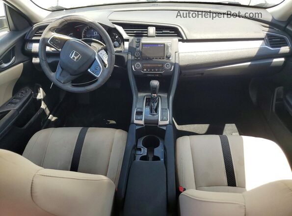 19XFC2F56GE094371 2016 HONDA CIVIC Белый Вид панели приборов