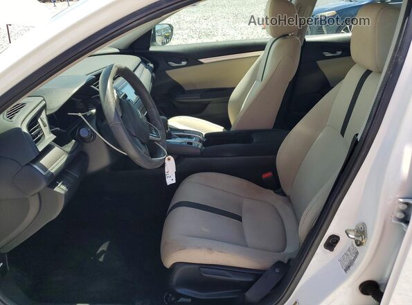19XFC2F56GE094371 2016 HONDA CIVIC Белый Вид салона спереди