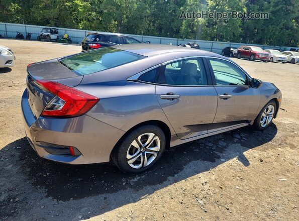 19XFC2F56GE201967 2016 HONDA CIVIC Gray Tył prawy