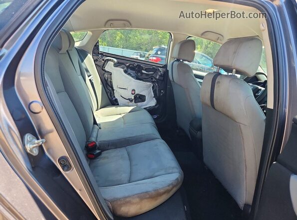 19XFC2F56GE201967 2016 HONDA CIVIC Gray Widok tylnych siedzeń