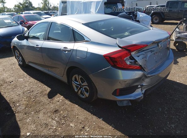 19XFC2F56GE221118 2016 HONDA CIVIC Silver უკანა მარცხენა