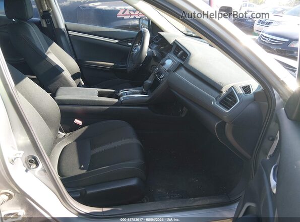 19XFC2F56GE221118 2016 HONDA CIVIC Silver წინა სალონის ხედი