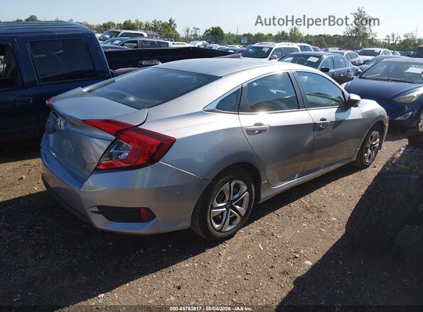 19XFC2F56GE221118 2016 HONDA CIVIC Silver უკანა მარჯვენა