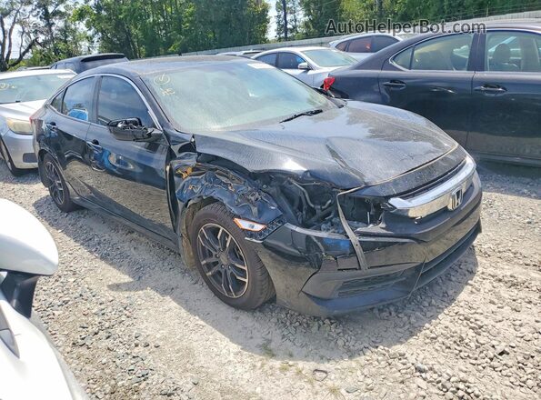 19XFC2F56HE033314 2017 HONDA CIVIC Black წინა მარჯვენა