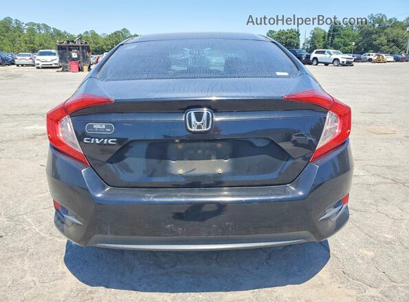 19XFC2F56HE033314 2017 HONDA CIVIC Black უკანა ხედი